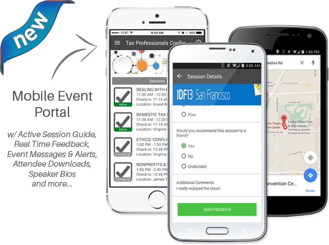 Mobile Event Portal (No Download Necessary)